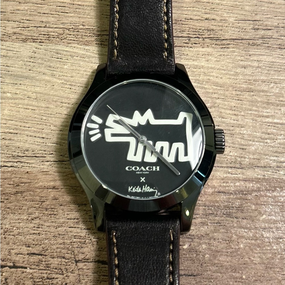 Coach x Keith Haring Rare Barking Dog Watch